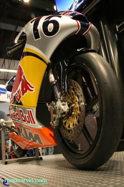 2007 Cycle World IMS - KTM Racer - Front View 2007 Cycle World IMS - KTM Racer - Front View